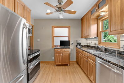 Home is as every bit as charming as it is well maintained & updated